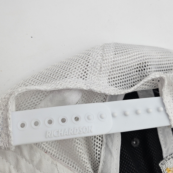 Pape Machinery John Deere Snapback Trucker Hat Cap Black White Mesh Adjustable - Picture 9 of 9